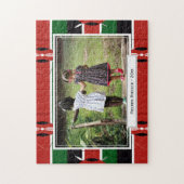 KENYA-Flagge | FOTO Puzzle (Vertikal)