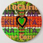 Kenya Hakuna Matata Button (Vorderseite)