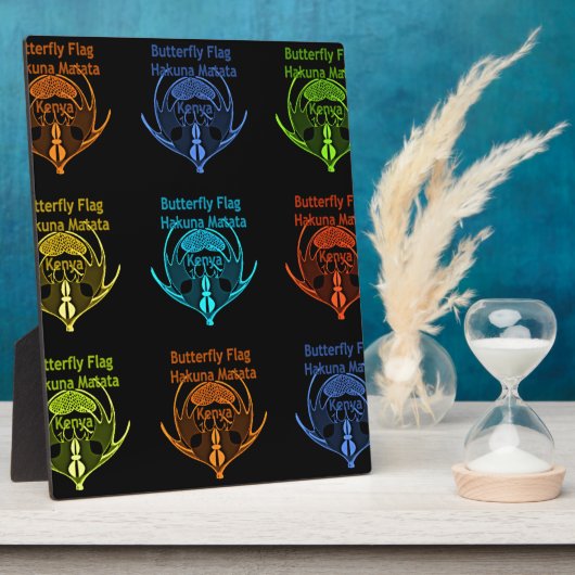 Kenya Hakuna Matata Fotoplatte (Seite)