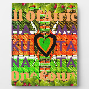 Kenya Hakuna Matata Fotoplatte