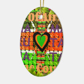 Kenya Hakuna Matata Keramik Ornament (Links)