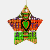 Kenya Hakuna Matata Keramik Ornament (Rechts)