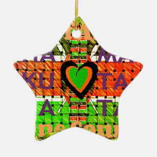 Kenya Hakuna Matata Keramik Ornament