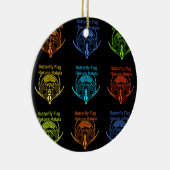 Kenya Hakuna Matata Keramikornament (Rechts)