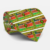 Kenya Hakuna Matata Krawatte (Gerollt)