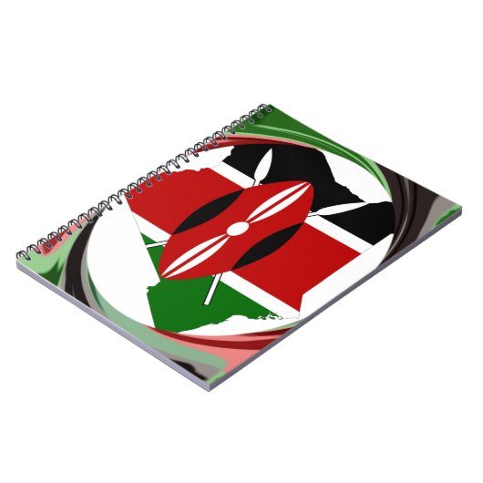 Kenya Hakuna Matata Notizblock (Linke Seite)