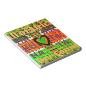 Kenya Hakuna Matata Notizblock (angewinkelt)