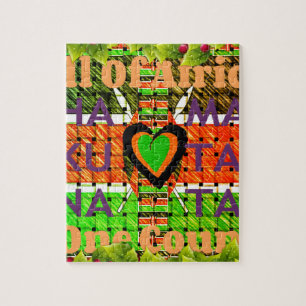 Kenya Hakuna Matata Puzzle