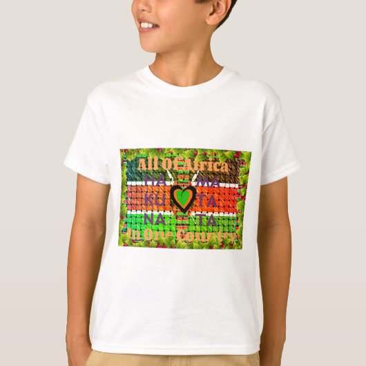 Kenya Hakuna Matata T-Shirt (Vorderseite)