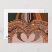 Kenya HakunaMatata Tradition Farbdesigns.png Postkarte (Vorne/Hinten)