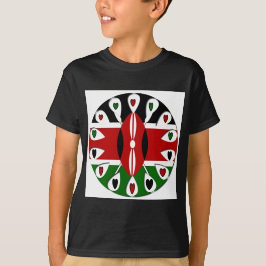 Kenya Hearts T-Shirt (Vorderseite)