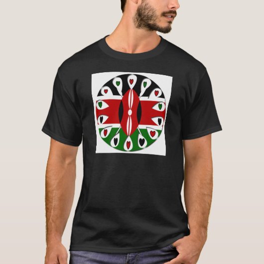 Kenya Hearts T-Shirt (Vorderseite)