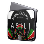 Kenya Heritage: Asili (Origin) Customizable Laptopschutzhülle (Vorderseite Links)