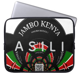 Kenya Heritage: Asili (Origin)  Customizable Laptopschutzhülle