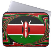 Kenya Heritage Asili T Electronics Bag Laptopschutzhülle (Vorderseite)