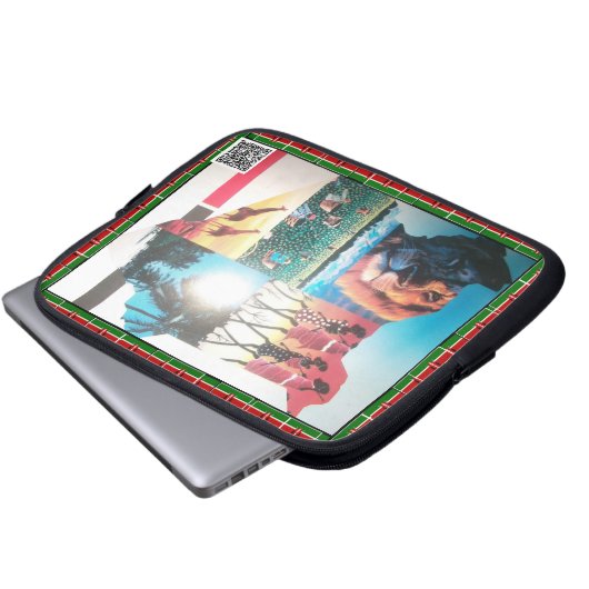  Kenya Heritage Harambee  Laptopschutzhülle (Vorne Knopf)
