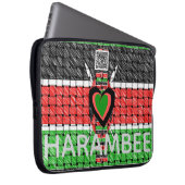 Kenya Heritage Harambee Pulling together | Heart W Laptopschutzhülle (Vorne Rechts)