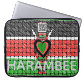 Kenya Heritage Harambee Pulling together | Heart W Laptopschutzhülle (Vorderseite)