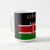 KENYA KAFFEETASSE (Vorderseite Links)