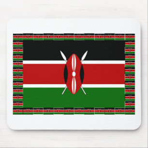 Kenya Kenyan Flags Mousepad