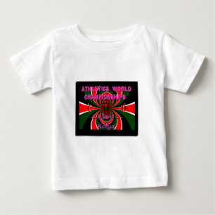 Kenya Leichtathletik-Weltmeisterschaften: Wirbelnd Baby T-shirt