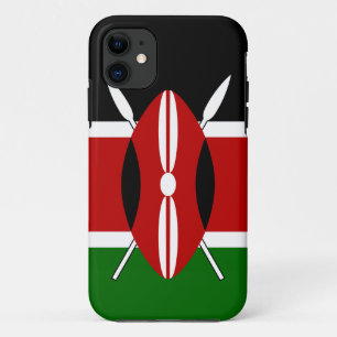 Kenya Maasai Flagge Bendera ya Kenya iPhone 11 Hülle