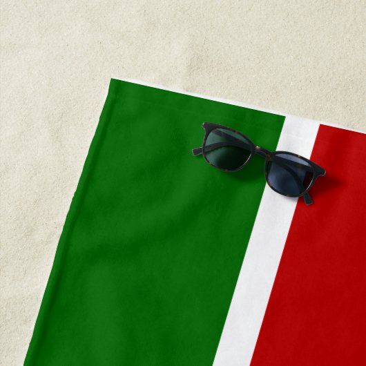 Kenya Maasai Flagge Bendera ya Kenya Strandtuch (Beispiel)