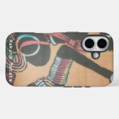 Kenya MAASAI Hakuna Matata. Case-Mate iPhone Hülle (Rückseite (Horizontal))