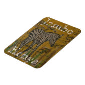 Kenya Maasai Mara Jambo Kenya Magnet (Linke Seite)