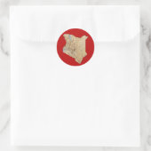 Kenya Map Sticker (Tasche)
