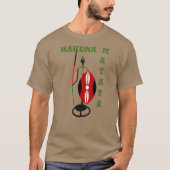 Kenya Mara Safari Basic Dark T - Shirt Template (Vorderseite)