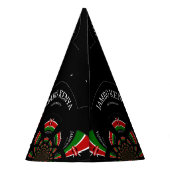 Kenya Party Time Partyhütchen (Rückseite)