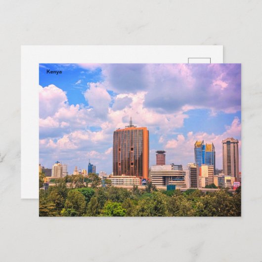 Kenya Postcard Postkarte (Vorne/Hinten)
