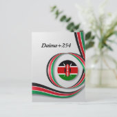 Kenya Postcard Postkarte (Stehend Vorderseite)