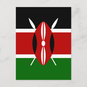 Kenya Postkarte