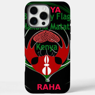 Kenya Raha Hakuna Matata iPhone 16 Pro Max Hülle