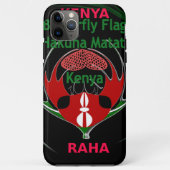 Kenya Raha Hakuna Matata.jpg Case-Mate iPhone Hülle (Rückseite)