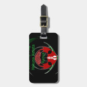 Kenya Raha Hakuna Matata.jpg Gepäckanhänger (Vorderseite vertikal)