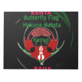 Kenya Raha Hakuna Matata.jpg Notizblock (Vorderseite)