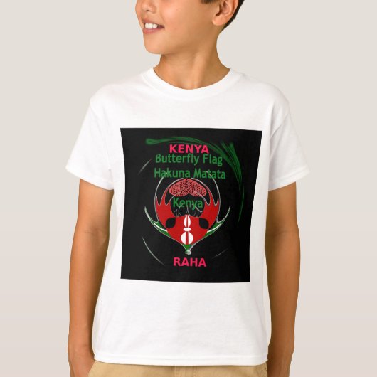 Kenya Raha Hakuna Matata.jpg T-Shirt (Vorderseite)