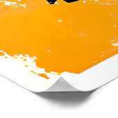 Kenya Retro Vintage Travel Poster (Ecke)