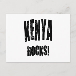 Kenya Rocks! Postkarte