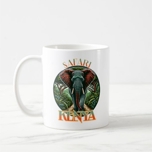 Kenya Safari Kaffeetasse (Links)