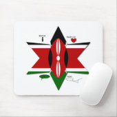 Kenya Safari Mousepad (Mit Mouse)