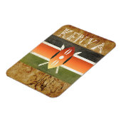 Kenya Souvenir Magnet (Linke Seite)
