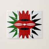 Kenya Star Puzzle (Horizontal)