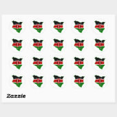 Kenya Sticker (Blatt)