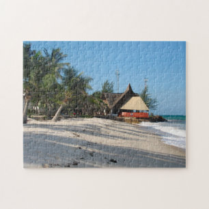 Kenya Strandhaus. Puzzle