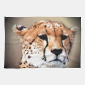 Kenya Tour Safari Cheetah Tear Küchentuch (Horizontal)