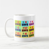 Kenya Travel Souvenir Pop Art Collection Kaffeetasse (Links)